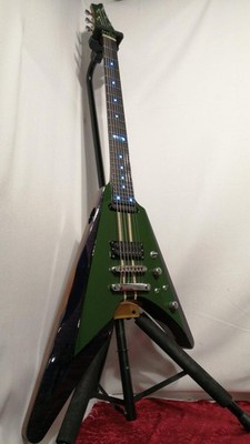 ESP 7th SUPER NOVA 7-String Guitar V-shape, Set-neck, DUNCAN NAZGUL