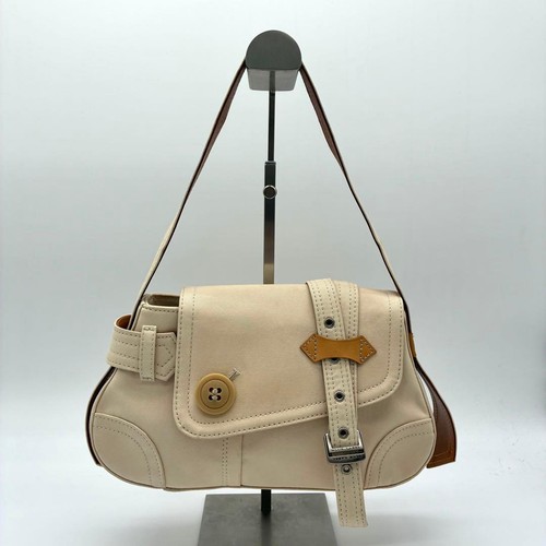 Burberry Blue Label Campus One Shoulder Bag Button LTD Bag JPN Original Collecti