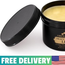 Heavy Duty LP Leather Conditioner Natural Oil Beeswax Formula