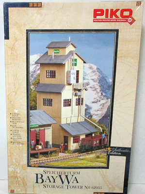 PIKO G Scale  Grain Elevator Building Kit  62035   NEW