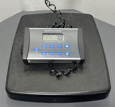 Health O Meter 498Kl Professional Remote Portable Digital Scale 500lbs Tested