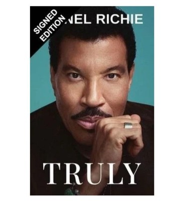 SIGNED Lionel Richie Book Truly 1st Edition Hardcover & COA Autograph Auto