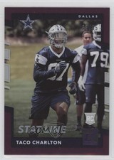 2017 Panini Donruss Rookies Stat Line Season 53/95 Taco Charlton #362 w3x