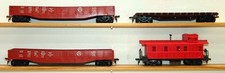FLEISCHMANN HO 4 PRR  GONDOLA (2) NO NAME FLA...