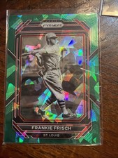2023 Panini Prizm Green Cracked Ice Frankie Frisch #217 Cardinals