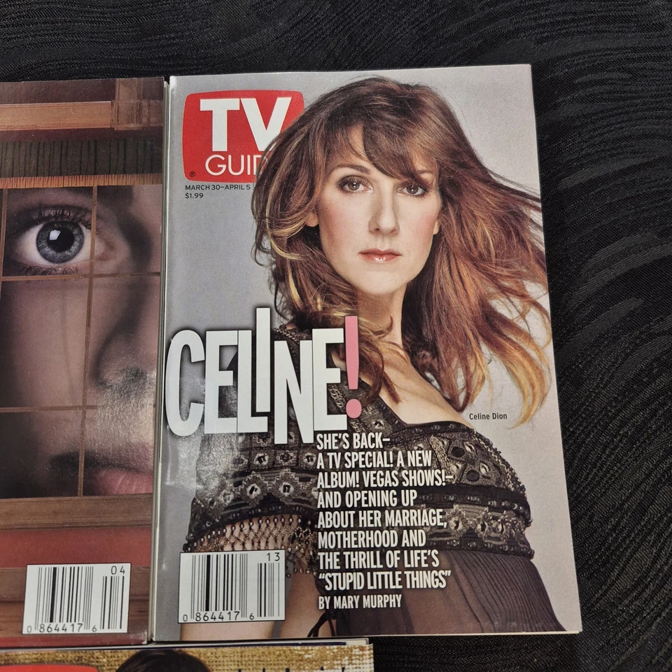 Lot Of 3 TV guides 2002 January February March CELINE STEPHEN KING OLYMPICS 2002 - Image 3 of 4