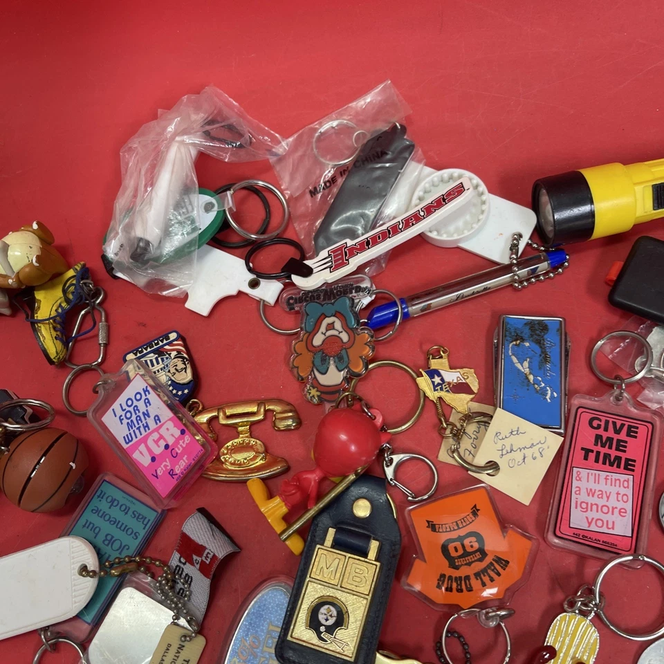 Enorme Lote Llaveros Llaveros Mochila Dijes Cartera Bolso Colgantes. #30 Foto 3 de 4
