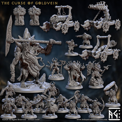 Artisan Guild -  The Curse of Goldvein (Tabletop & Rollenspiel Miniaturen)