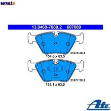 BRAKE PAD SET DISC BRAKE 13.0460-7089.2 FOR BMW M47D20 2.0L 4cyl 5 E39 M57D25