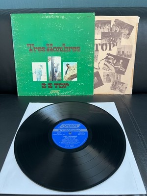 ZZ TOP/Tres Hombres-LP-Vinyl :VG++/Cover:VG-/ 1st. USA PRESS 1973/London XPS631