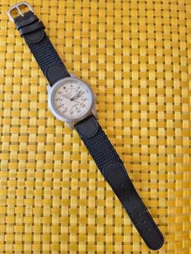 VINTAGE SEIKO 5 AUTOMATIC DAY/DATE 7S26-02JO WATCH 21J MILITARY WORKS EXCELL+++