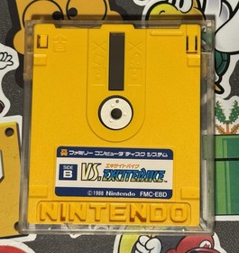 Vs. Excitebike Famicom Disk System Japan Import US Seller TESTED Excite Bike