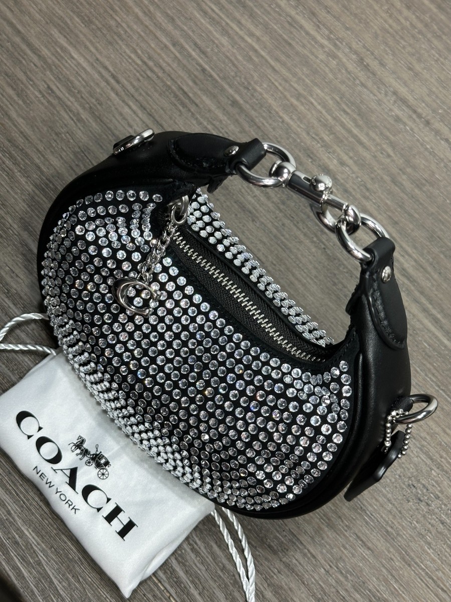 ✨ Rare ✨Coach Mini Handbag Rhinestone Coach Jonie Bag With Crystal in Black CW574 Mini Crossbody NWT | eBay