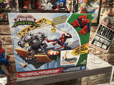 NEW MARVEL ULTIMATE SPIDER-MAN VS SINISTER 6 RHINO RAMPAGE HASBRO SEALED