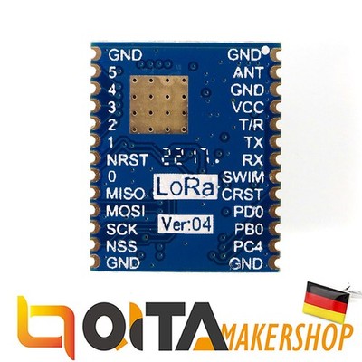 HIMALAYA LoRa (SX1278) 433MHz RF 5dBm-20dBm Wireless Transceiver Modul