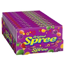 Spree Original Theater Box Candy, 5 Ounce, Pack of 12
