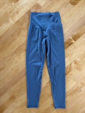 Aerie OFFLINE Crossover Womens Real Me 7/8 Leggings High Rise Blue S