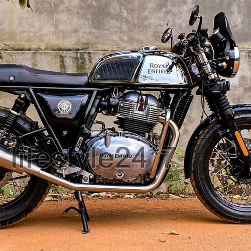 Royal Enfield "LH & RH Exhaust Header Pipe Matt Finish" GT & Interceptor 650cc - Picture 3 of 4