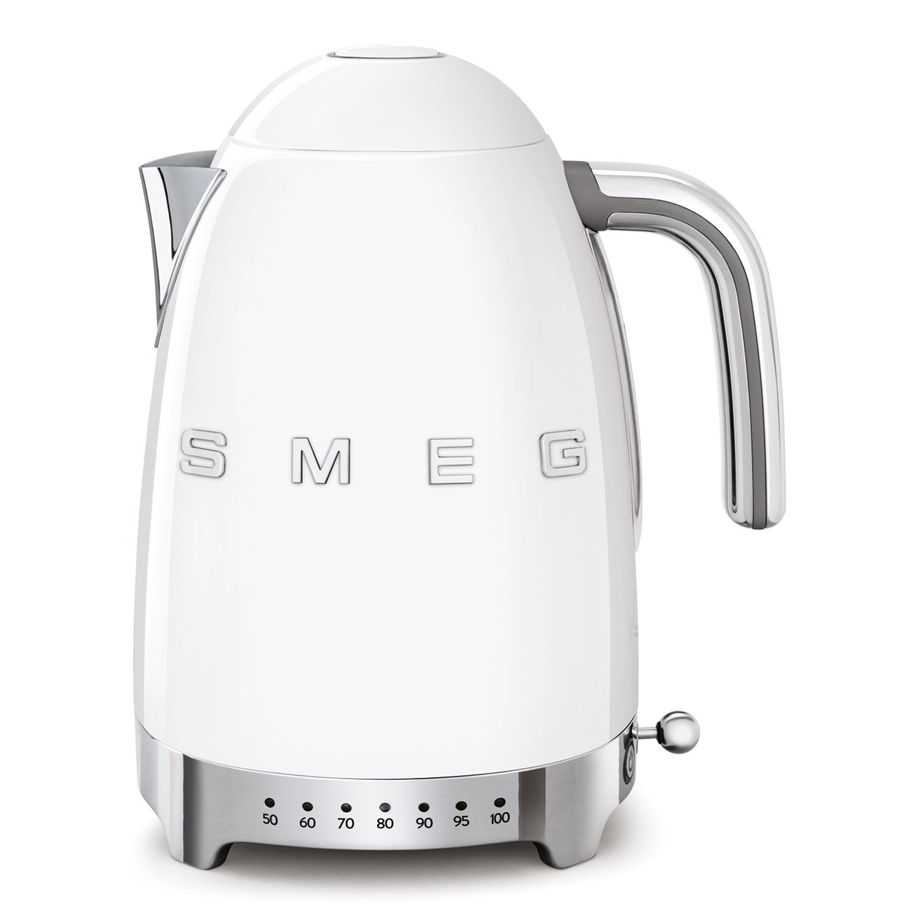 SMEG Bollitore Elettrico Temperatura Variabile 50's Style 1,7 L KLF04WHEU - Bian