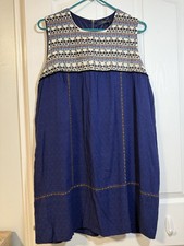 THML Multicolor Patterned Dress Large