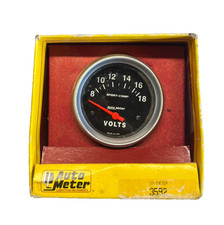 Nos Autometer 3592 Sport-comp Voltmeter
