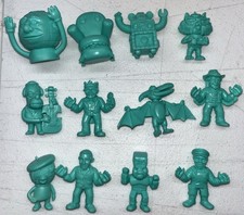 Pee-wee's Playhouse Keshi Sorpresa Super 7 Figuras Verde Juego Completo de 12, Músculo
