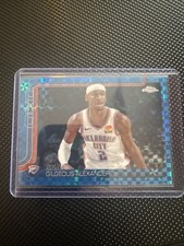 2025-26 Topps Chrome - Shai Gilgeous-Alexander #141 Blue X-Fractor Oklahoma City