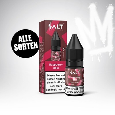 SALT Liquid für E-Zigarette & Vape mit 20mg Nikotin Nic Salt