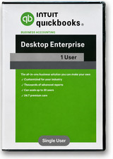QuickBooks Desktop Enterprise 2024 for Windows single-User Version US Only