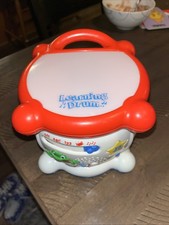 Leapfrog Learning Drum 2001 Educational Musical Lights Sound ABC 123 Fully Works