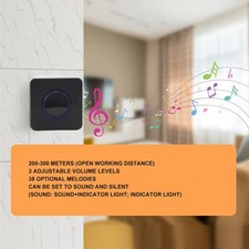 Sistema di allarme vialetto wireless solare allarme vialetto rilevatore di movimento wireless SET