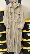 Bulwark Workrite Coveralls Mens Sz 48R FR Flame Resistant Cotton Full Zip