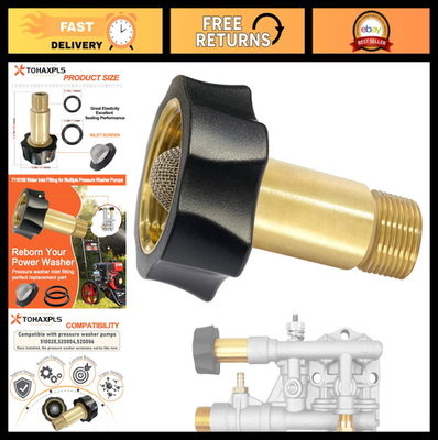 #ad #ad Pressure Washer Water Inlet Replacement Fitting for Simpson Models 510020 52000 $22.99