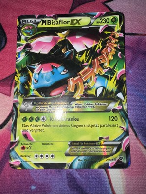 Pokemon Karte Mega Bisaflor EX 2/108 Evolution Ultra Rare Deutsch - MBisaflor