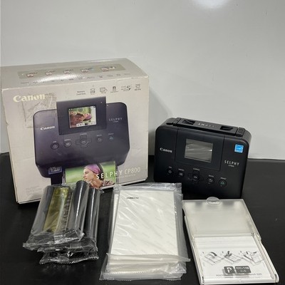 Canon Compact Photo Printer SELPHY CP800 Inkjet -  Complete With Cord - Tested