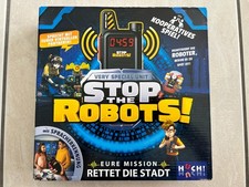 Brettspiel / Kinderspiel: Stop the Robots (Verlag: HUCH!) - NEU + OVP