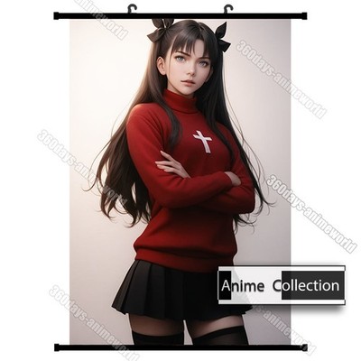 Anime Game Poster Master Rin Magician Art Painting Wall Scroll Poster 60x90cm