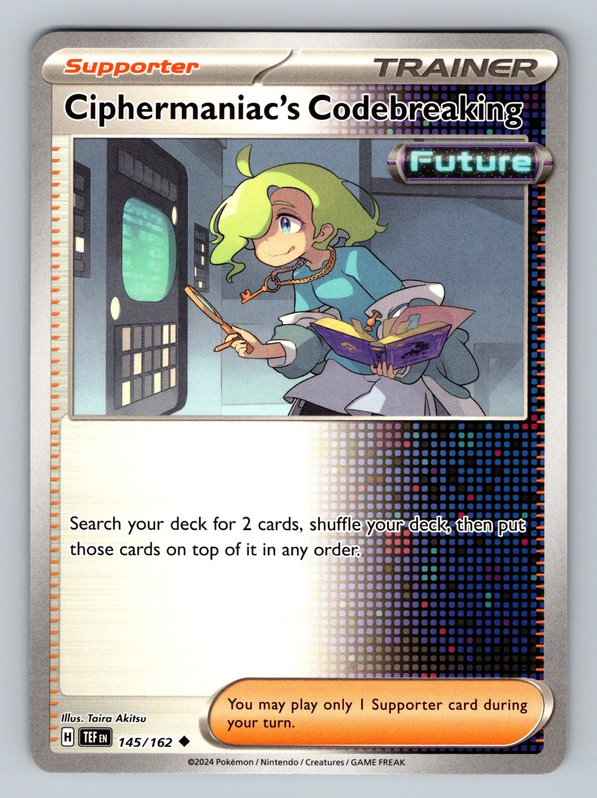Ciphermaniac's Codebreaking 145/162 Pokémon Temporal Forces LP