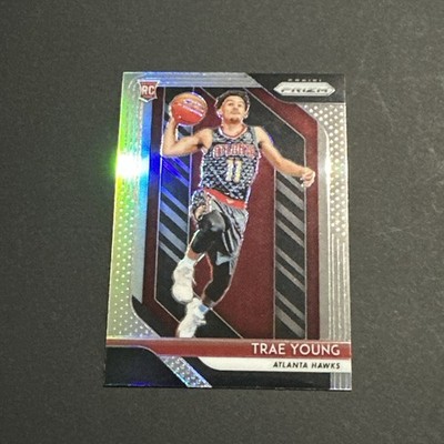 2018-19 Panini Prizm Trae Young RC Rookie Silver Prizm #78 | eBay