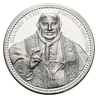 Vatikan Silbermedaille 1978 Johannes XXIII. 15. Todestag PP Gewicht: 34 7g/999