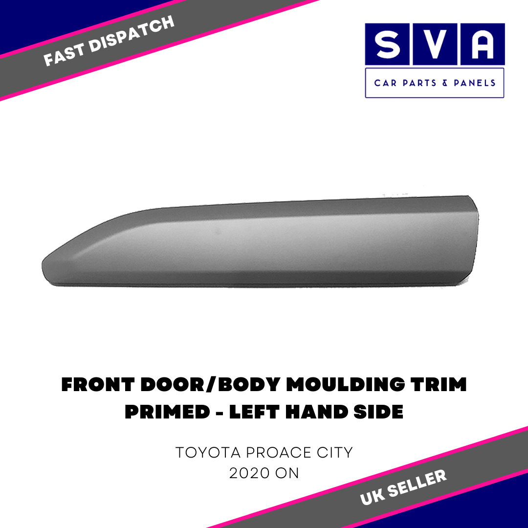 Toyota Proace City 2020> Front Door/Body Moulding Trim Primed - Left 981769631T