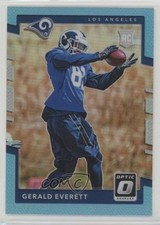 2017 Donruss Optic Rookies Aqua Prizm 137/299 Gerald Everett #142 8k4