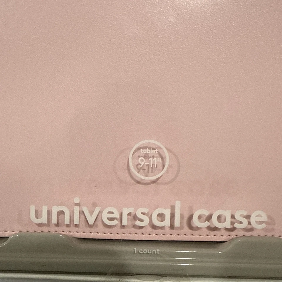 Universal Tablet Case Pink 9-11" iPad Samsung Heyday - Image 3 of 4