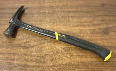 22-Ounce Hammer Stanley FatMax Graphite Checkered Face Framing Hammer