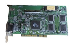 Vintage ATI 3D Rage II PCI Video Graphics Card   P/N 109-40100-00, 1996