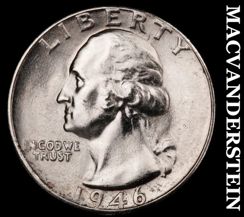 1956-D Washington Quarter- Choice Gem Brilliant Uncirculated++++ Luster #G6740