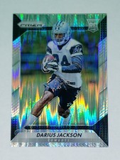 Darius Jackson 2016 Panini Prizm #269 Rookie Flash Prizm Parallel Dallas Cowboys