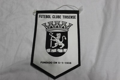 Banderin Fußball Antik Vom Team Portugiesisch Fußball Clube Tirsense