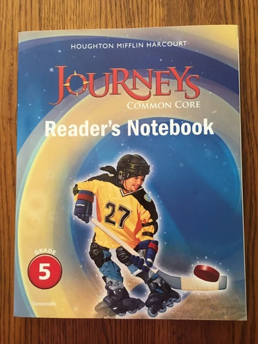 NEW Houghton Mifflin Journeys Reader's Notebook 5th Grade 5 HMH 2014 FREE ship.