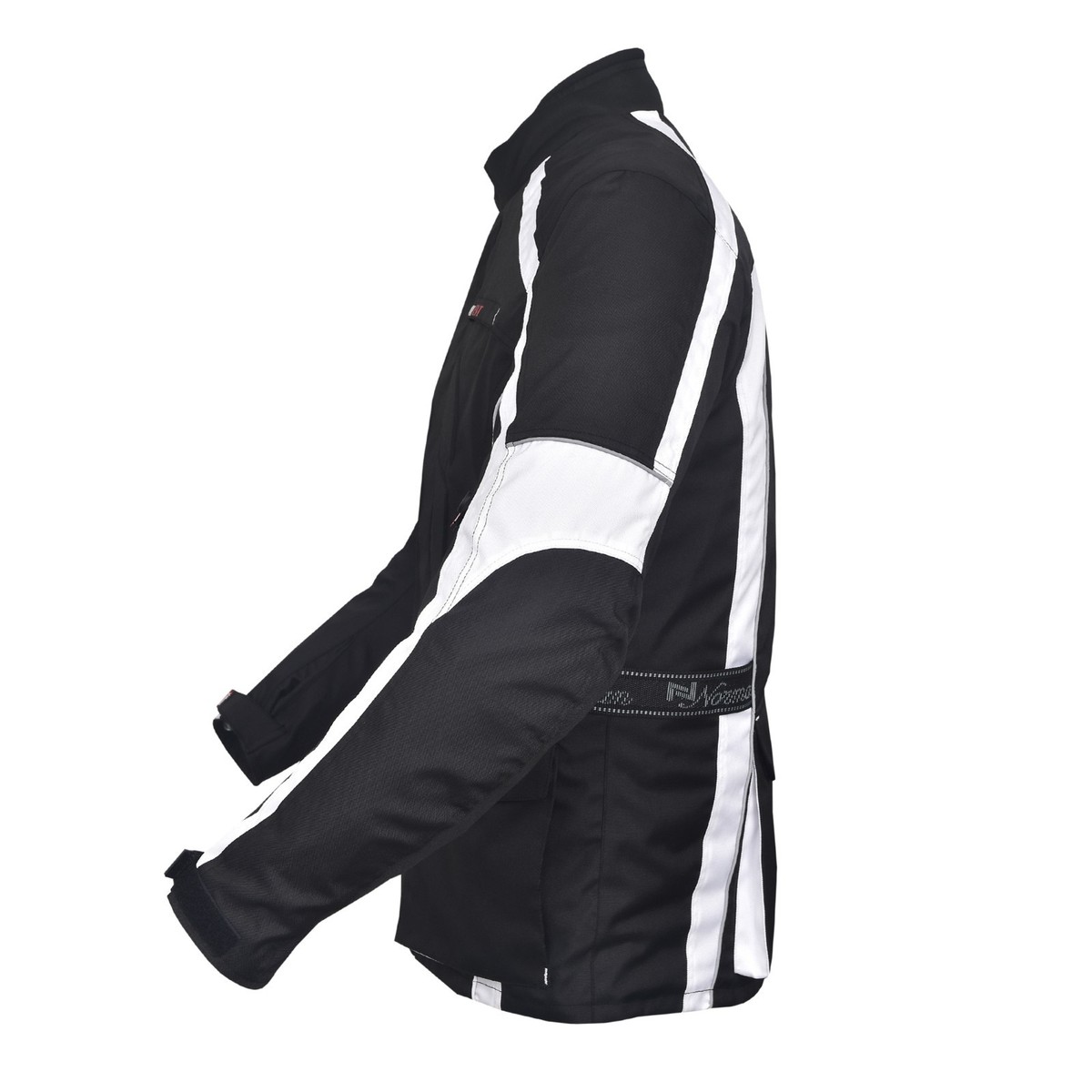 Modeka Stricker Motorjas Light Grey / Red - Textiel Jassen - Heren